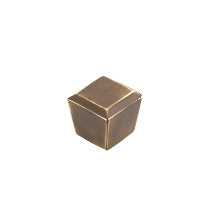 Richelieu 1 1/16 in (27 mm) x 1 1/16 in (27 mm) Mumbai Brown Eclectic Cabinet Knob BP661436602