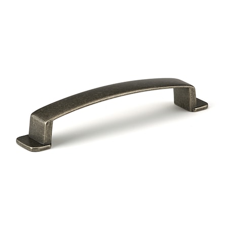 Richelieu 5-1/16 in. (128 mm) Center-to-Center Pewter Traditional Drawer Pull BP7009128142