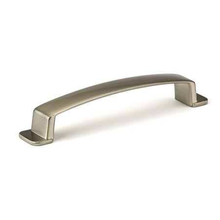 Richelieu 5 1/16 in (128 mm) Center-to-Center Brushed Nickel Traditional Drawer Pull BP7009128195