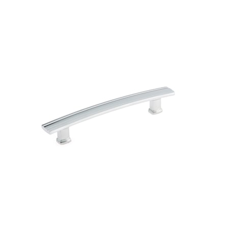 RICHELIEU HARDWARE 5-1/16 in. (128 mm) Center-to-Center Chrome Transitional Drawer Pull BP7070128140