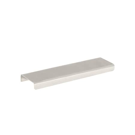 Richelieu 5 in (127 mm) Center-to-Center Brushed Nickel Contemporary Edge Cabinet Pull BP710555195