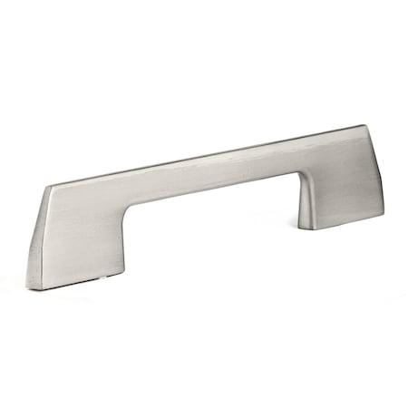 Richelieu 5-1/16 in. (128 mm) Center-to-Center Brushed Nickel Contemporary Drawer Pull BP7125128195