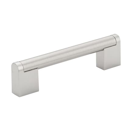 Richelieu 3-3/4 in. (96 mm) Center-to-Center Brushed Nickel Contemporary Drawer Pull BP71996195