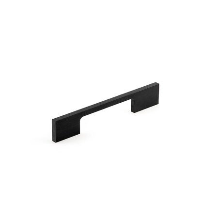 Richelieu 3 3/4 in (96 mm) Center-to-Center Matte Black Contemporary Drawer Pull BP72096900