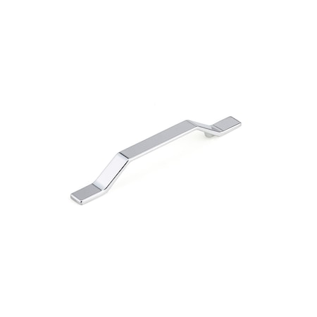 Richelieu 5 1/16 in (128 mm) Center-to-Center Chrome Contemporary Cabinet Pull BP7265128140