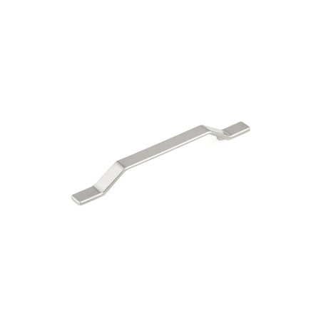 Richelieu 6 5/16 in (160 mm) Center-to-Center Brushed Nickel Contemporary Drawer Pull BP7265160195