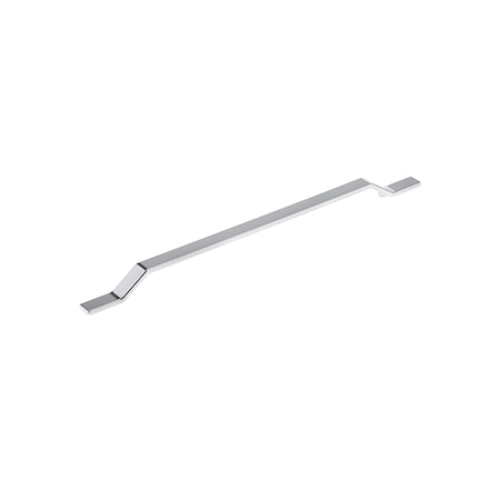 Richelieu 12 5/8 in (320 mm) Center-to-Center Chrome Contemporary Drawer Pull BP7265320140