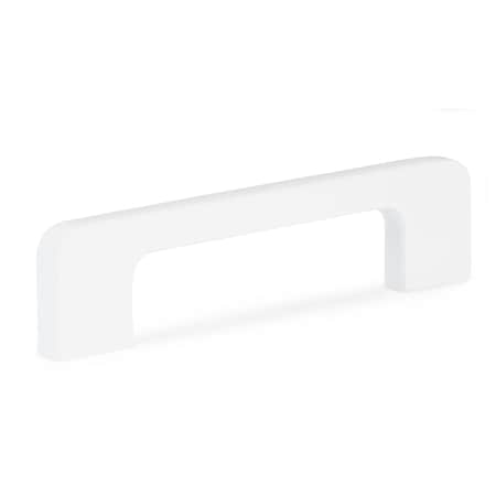 Richelieu 3 3/4-inch to 5 1/16-inch (96 mm to 128 mm) Center to Center White Contemporary Cabinet Pull BP7309630