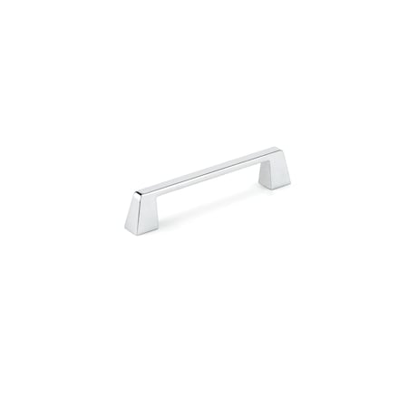 Richelieu 5 1/16 in (128 mm) Center-to-Center Chrome Contemporary Cabinet Pull BP7340128140