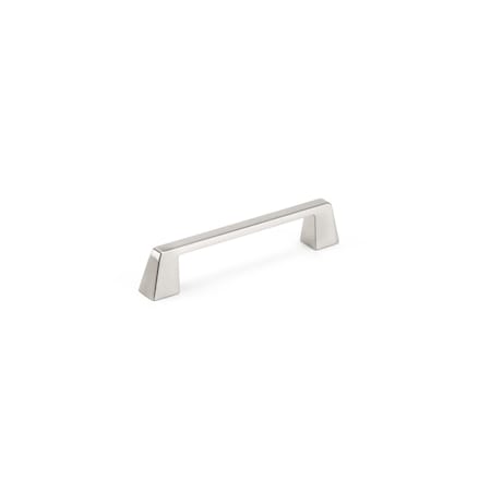Richelieu 5 1/16-inch (128 mm) Center to Center Brushed Nickel Contemporary Cabinet Pull BP7340128195