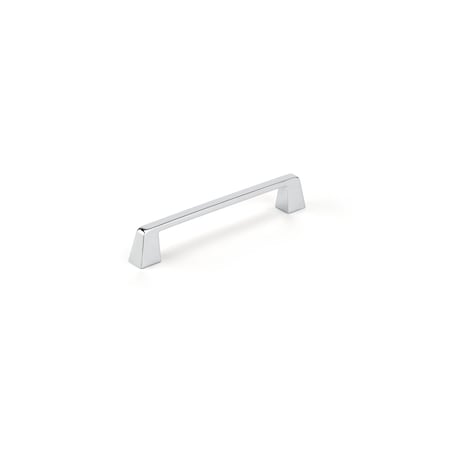 Richelieu 6 5/16 in (160 mm) Center-to-Center Chrome Contemporary Cabinet Pull BP7340160140