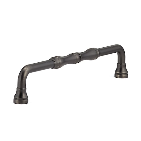 Richelieu 6-5/16 in. (160 mm) Center-to-Center Antique Nickel Traditional Drawer Pull BP740160143