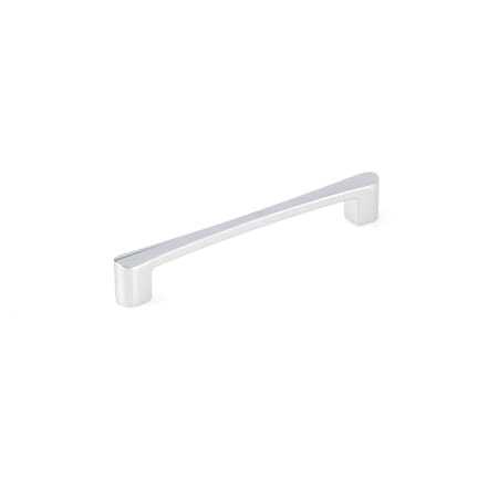 Richelieu 6 5/16 in (160 mm) Center-to-Center Chrome Contemporary Drawer Pull BP7470160140