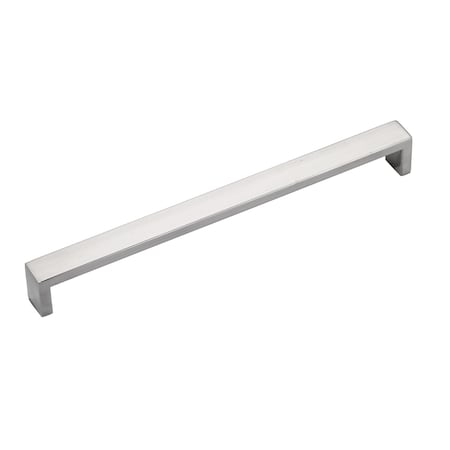 RICHELIEU HARDWARE 10 1/8 in (257 mm) Center-to-Center Polished Stainless Steel Contemporary Cabinet Pull BP7544257171