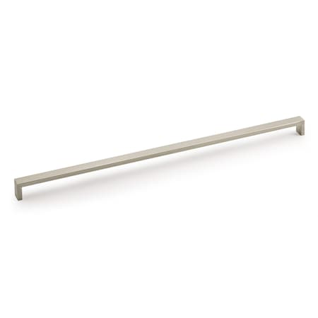 Richelieu 20-11/16 in. (526 mm) Center-to-Center Stainless Steel Contemporary Drawer Pull BP7544526170