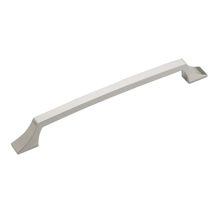Richelieu 12 in. (305 mm) Center-to-Center Polished Nickel Transitional Drawer Pull BP765304180