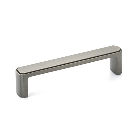 Richelieu 5-1/16 in. (128 mm) Center-to-Center Antique Nickel Transitional Drawer Pull BP770128143