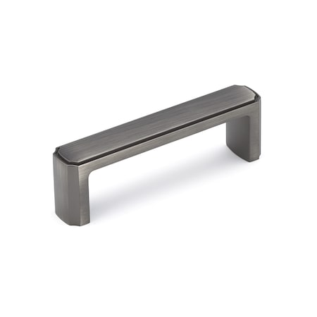 Richelieu 3-3/4 in. (96 mm) Center-to-Center Antique Nickel Transitional Drawer Pull BP77096143