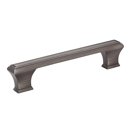 Richelieu 5 1/16 in (128 mm) Center-to-Center Antique Nickel Traditional Drawer Pull BP775128143