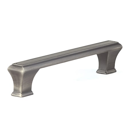 Richelieu 6 5/16 in (160 mm) Center-to-Center Antique Nickel Traditional Drawer Pull BP775160143