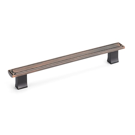 Richelieu 7 9/16 in (192 mm) Center-to-Center Brushed Oil-Rubbed Bronze Traditional Drawer Pull BP780192BORB