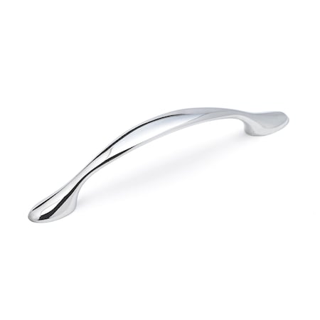 Richelieu 3-3/4 in. (96 mm) Center-to-Center Chrome Traditional Drawer Pull BP7814140