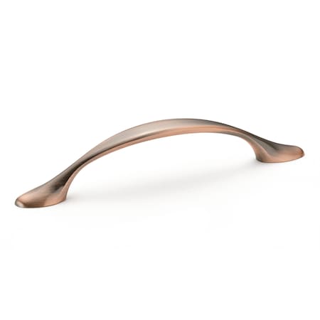 Richelieu 3-3/4 in. (96 mm) Center-to-Center Antique Copper Traditional Drawer Pull BP7814193