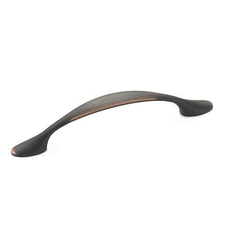 Richelieu 3-3/4 in. (96 mm) Center-to-Center Brushed Oil-Rubbed Bronze Traditional Drawer Pull BP7814BORB
