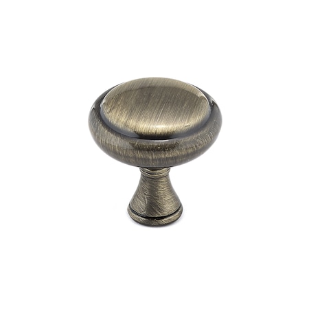 Richelieu 1 1/4 in (32 mm) Antique English Traditional Cabinet Knob BP79032AE