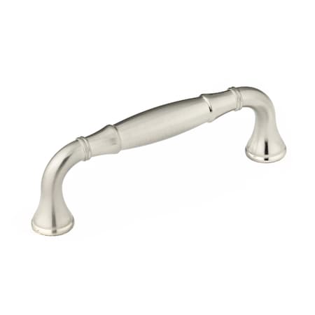 Richelieu 3 in. (76 mm) Center-to-Center Brushed Nickel Traditional Drawer Pull BP79076195