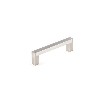 Richelieu 3 3/4 in (96 mm) Center-to-Center Brushed Nickel Contemporary Cabinet Pull BP80196195