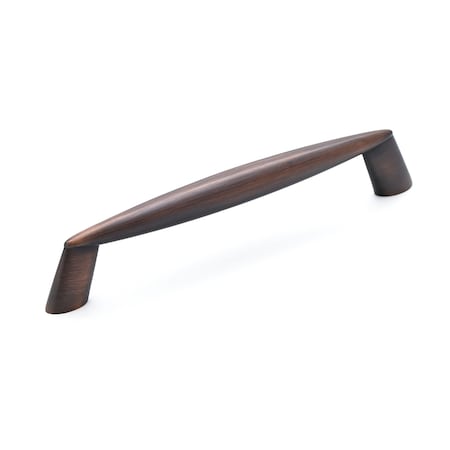 Richelieu 5-1/16 in. (128 mm) Center-to-Center Brushed Oil-Rubbed Bronze Contemporary Drawer Pull BP805128BORB