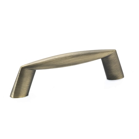 Richelieu 3 in (76 mm) Center-to-Center Antique English Contemporary Cabinet Pull BP80576AE