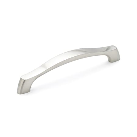 Richelieu 5 1/16 in (128 mm) Center-to-Center Brushed Nickel Contemporary Drawer Pull BP811128195