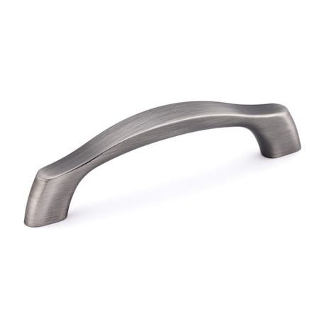 Richelieu Hardware 3 3/4 in (96 mm) Center-to-Center Antique Nickel Contemporary Drawer Pull BP81196143