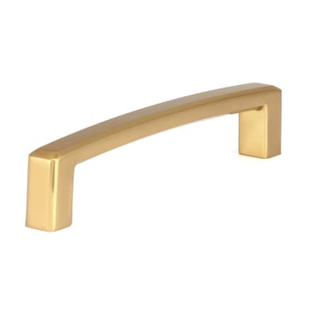 Richelieu 5 1/16-inch (128 mm) Center to Center Aurum Brushed Gold Contemporary Cabinet Pull BP8189128158