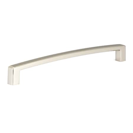 Richelieu 7 9/16-inch (192 mm) Center to Center Brushed Nickel Contemporary Cabinet Pull BP8189192195