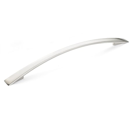 Richelieu 7-9/16 in. (192 mm) Center-to-Center Brushed Nickel Contemporary Drawer Pull BP821192195