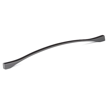 Richelieu 8 13/16-inch (224 mm) Center to Center Matte Black Contemporary Cabinet Pull BP8232224900