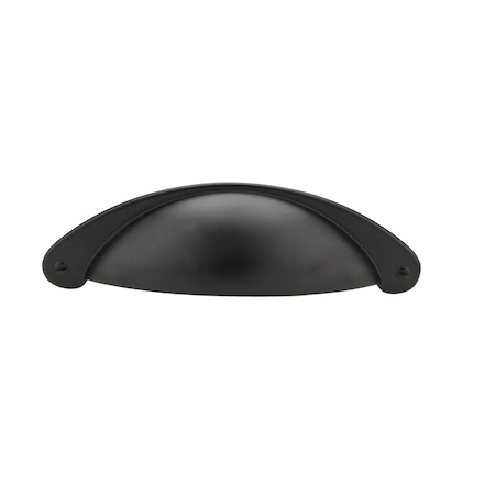 Richelieu 3 in (76.2 mm) Center-to-Center Matte Black Traditional Drawer Pull BP82333900