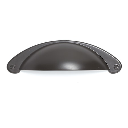 Richelieu 3 in. (76 mm) Center-to-Center Oil-Rubbed Bronze Traditional Cup Pull BP82333ORB