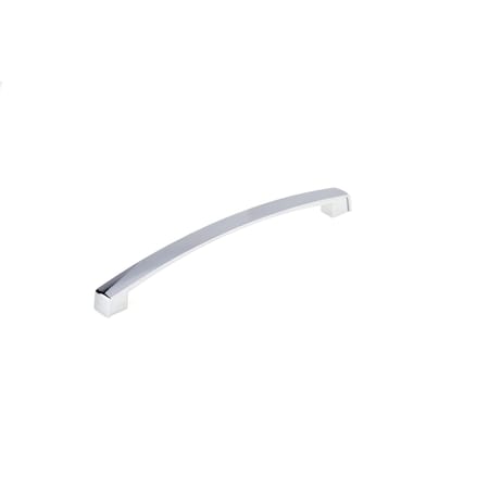 Richelieu 7-9/16 in. (192 mm) Center-to-Center Chrome Transitional Drawer Pull BP8252192140