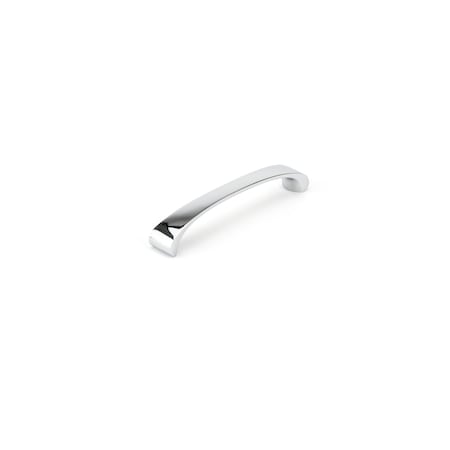 Richelieu 5 1/16 in (128 mm) Center-to-Center Chrome Contemporary Cabinet Pull BP82871128140