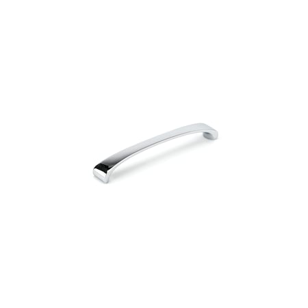 Richelieu 6 5/16 in (160 mm) Center-to-Center Chrome Contemporary Cabinet Pull BP82871160140