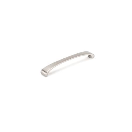 Richelieu 6 5/16 in (160 mm) Center-to-Center Brushed Nickel Contemporary Cabinet Pull BP82871160195