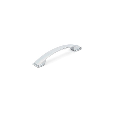 RICHELIEU HARDWARE 5 1/16 in (128 mm) Center-to-Center Chrome Contemporary Cabinet Pull BP83235128140