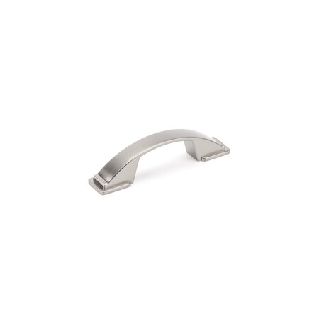 Richelieu 3 in (76 mm) Center-to-Center Brushed Nickel Contemporary Cabinet Pull BP8323576195