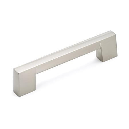 Richelieu 5-1/16 in. (128 mm) Center-to-Center Brushed Nickel Contemporary Drawer Pull BP86072128195