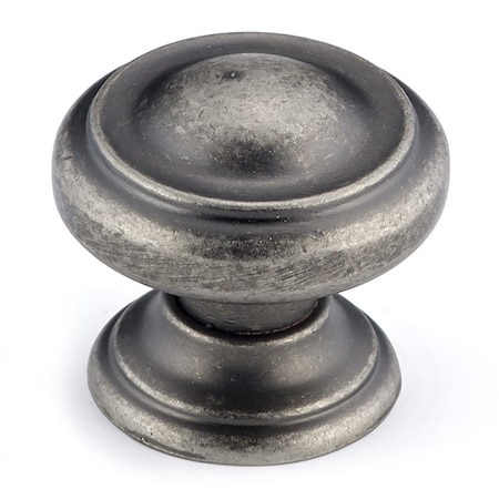 Richelieu 1 3/16 in (30 mm) Pewter Traditional Metal Cabinet Knob BP8632142