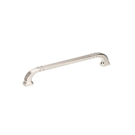 Richelieu 7 9/16-inch (192 mm) Center to Center Brushed Nickel Transitional Cabinet Pull BP8650192195